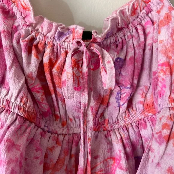 Pink Patterned Wild Fable Tank Top - Picture 3 of 6